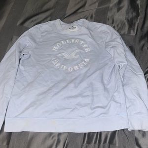 Hollister Blue crewneck